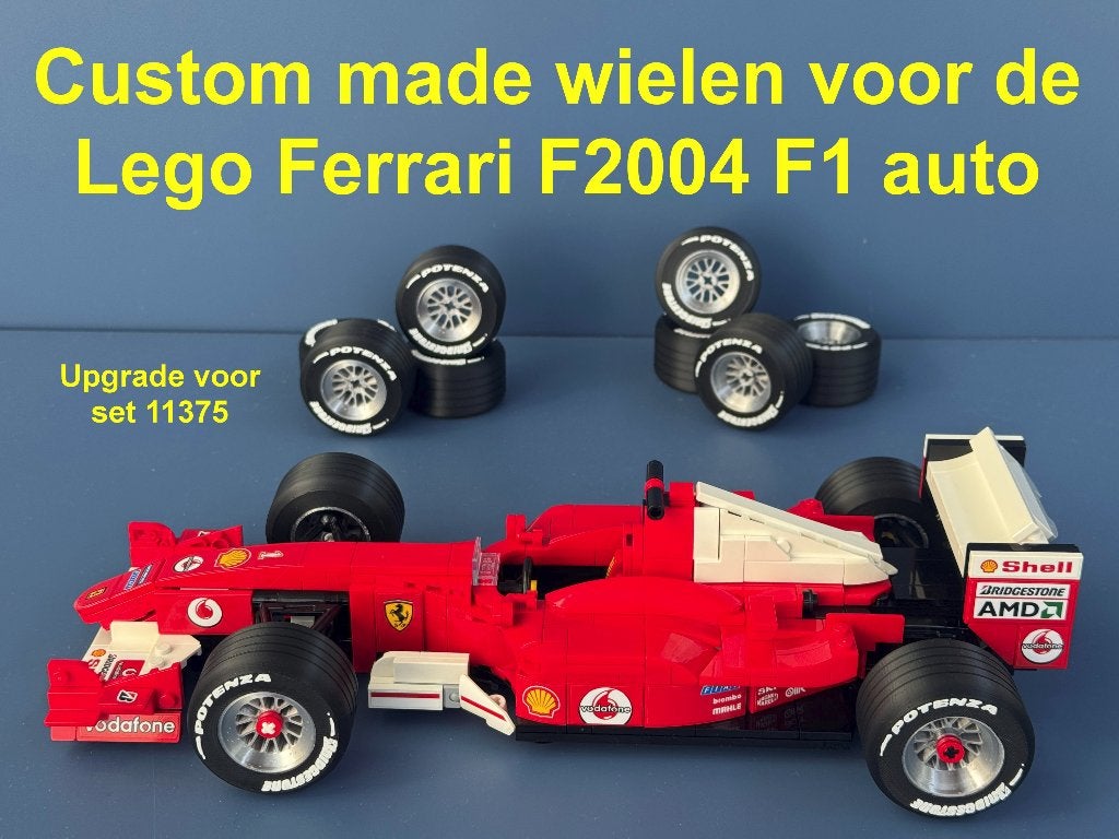 Custom made wielen voor de Ferrari van Michael Schumacher, Ophalen of Verzenden, Nieuw