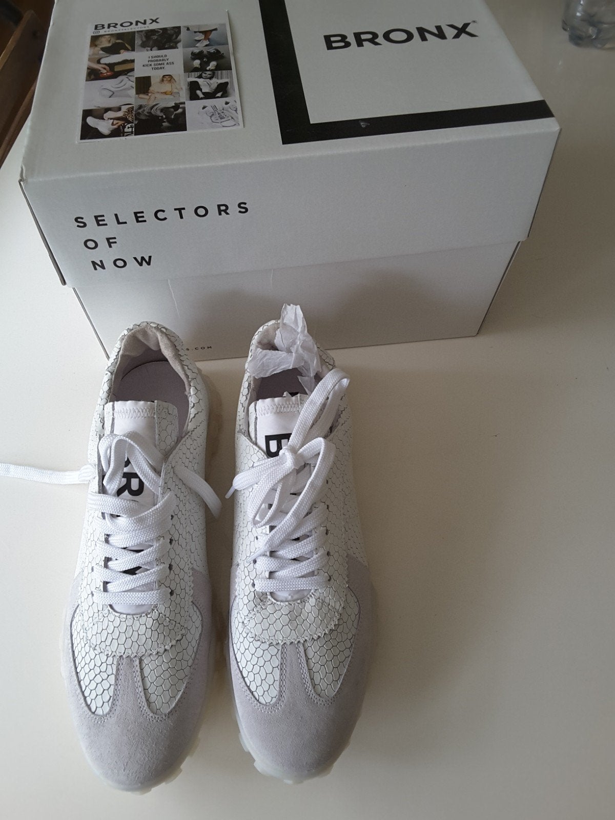 Mooie Bronx sneakers in maat 41, Bronx, Wit, Nieuw, Ophalen of Verzenden