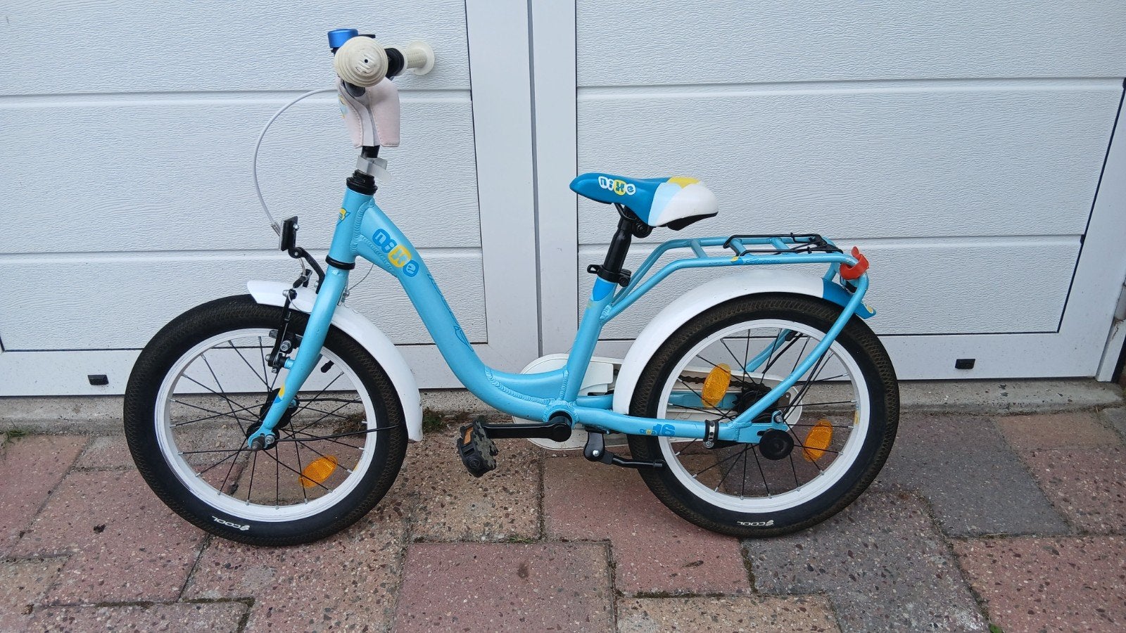 goede en stabiele S'COOL niXe kinderfiets 16 inch, Ophalen, Gebruikt, Terugtraprem, 16 tot 20 inch