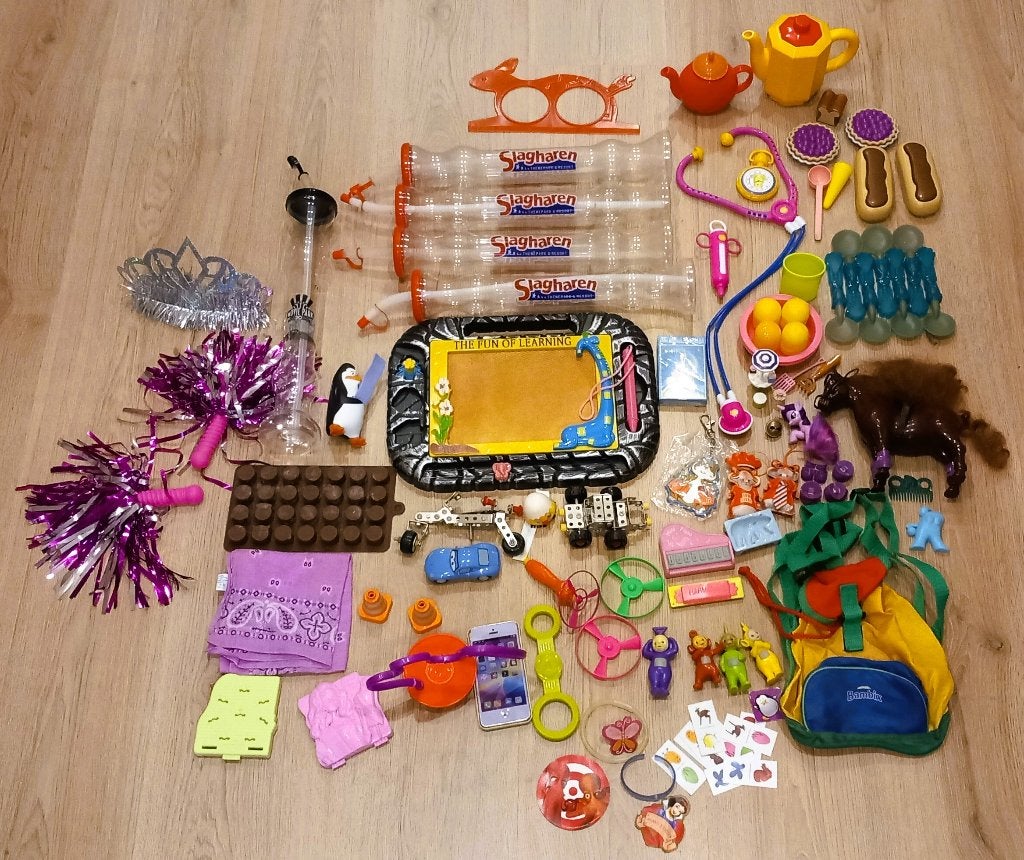 Speelgoed mix L  Gevarieerd voor kleuters (BG.Zldr.Trapkast), Ophalen, Gebruikt, Overige typen