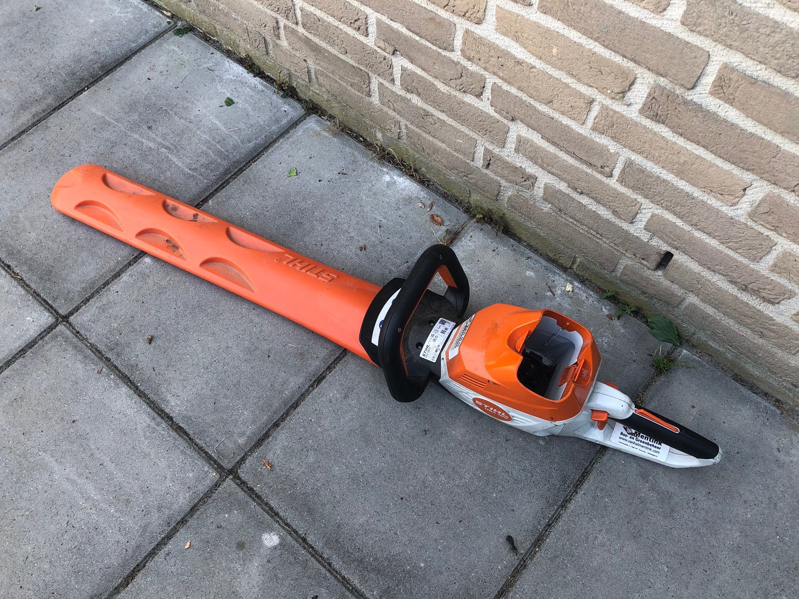 Stihl HSA 100 hegenschaar, Ophalen of Verzenden, Zo goed als nieuw, Accu