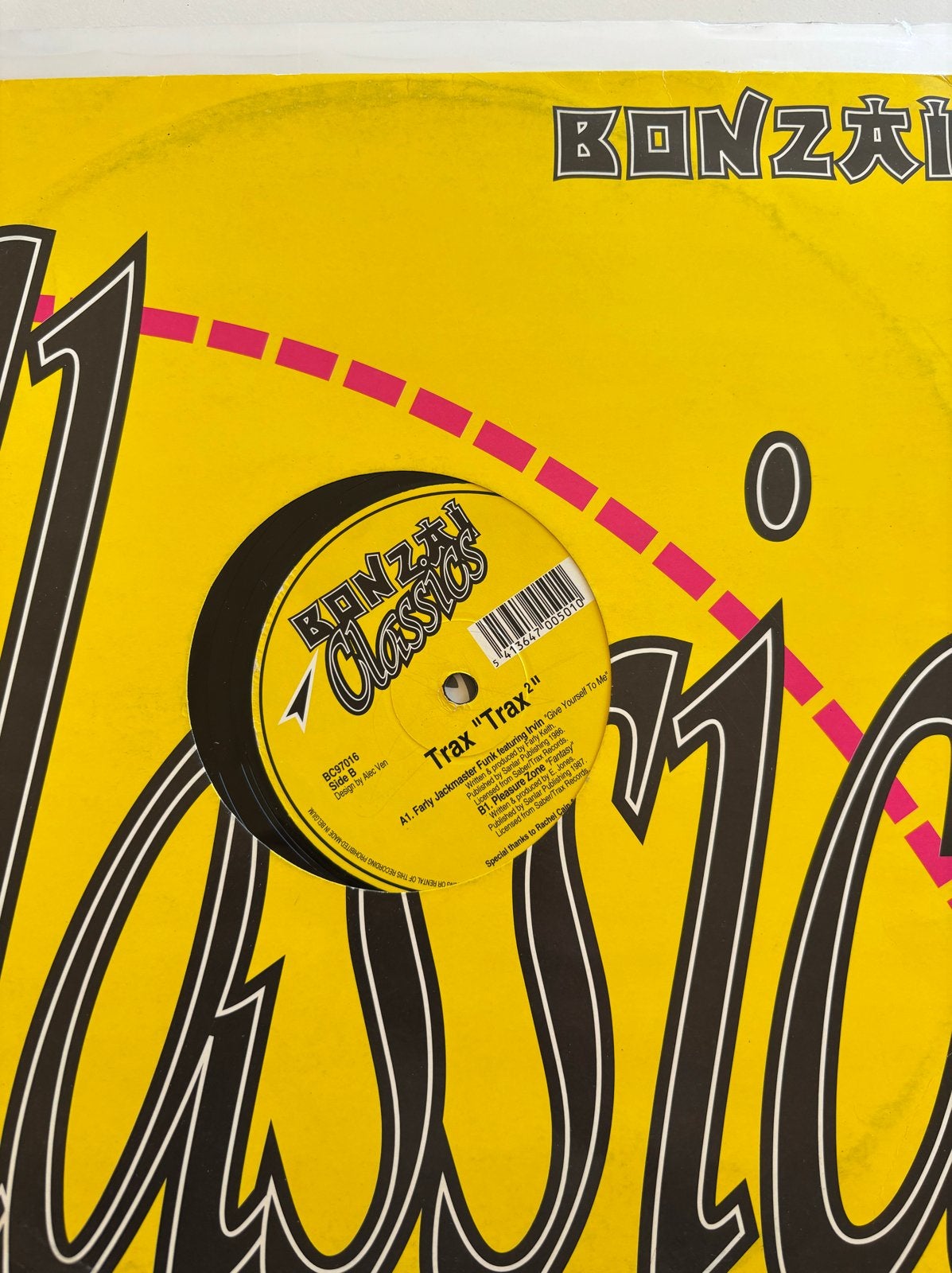 Bonzai Classics - Trax "Trax 2" Vinyl, Gebruikt, 1990 - 1999, Techno of Trance, Ophalen of Verzenden