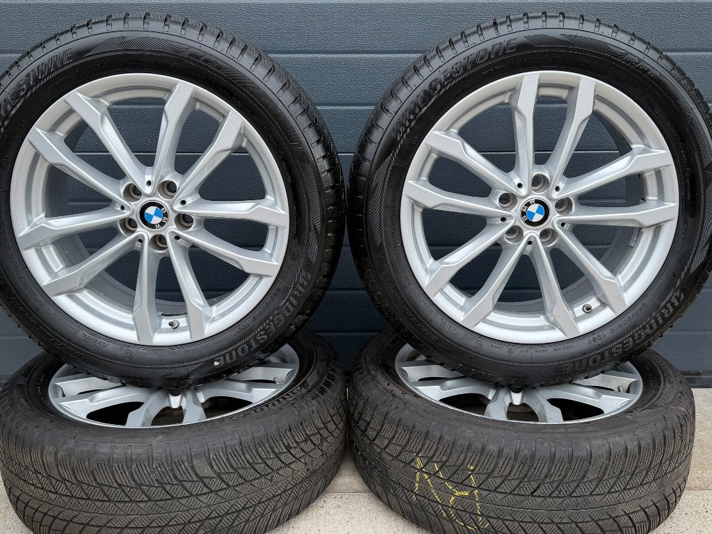 19” bmw X3 X4 G01 G02 691 velgen + winterbanden, Auto-onderdelen, Banden en Velgen, Winterbanden, Personenwagen, Ophalen