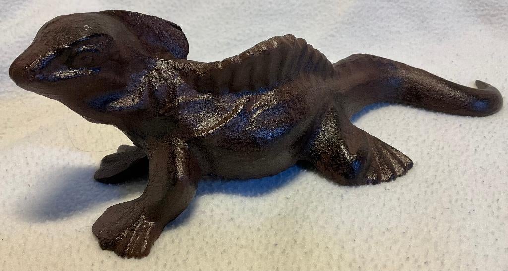 Jesus Christ Lizard - Gietijzer - 25 cm, Ophalen
