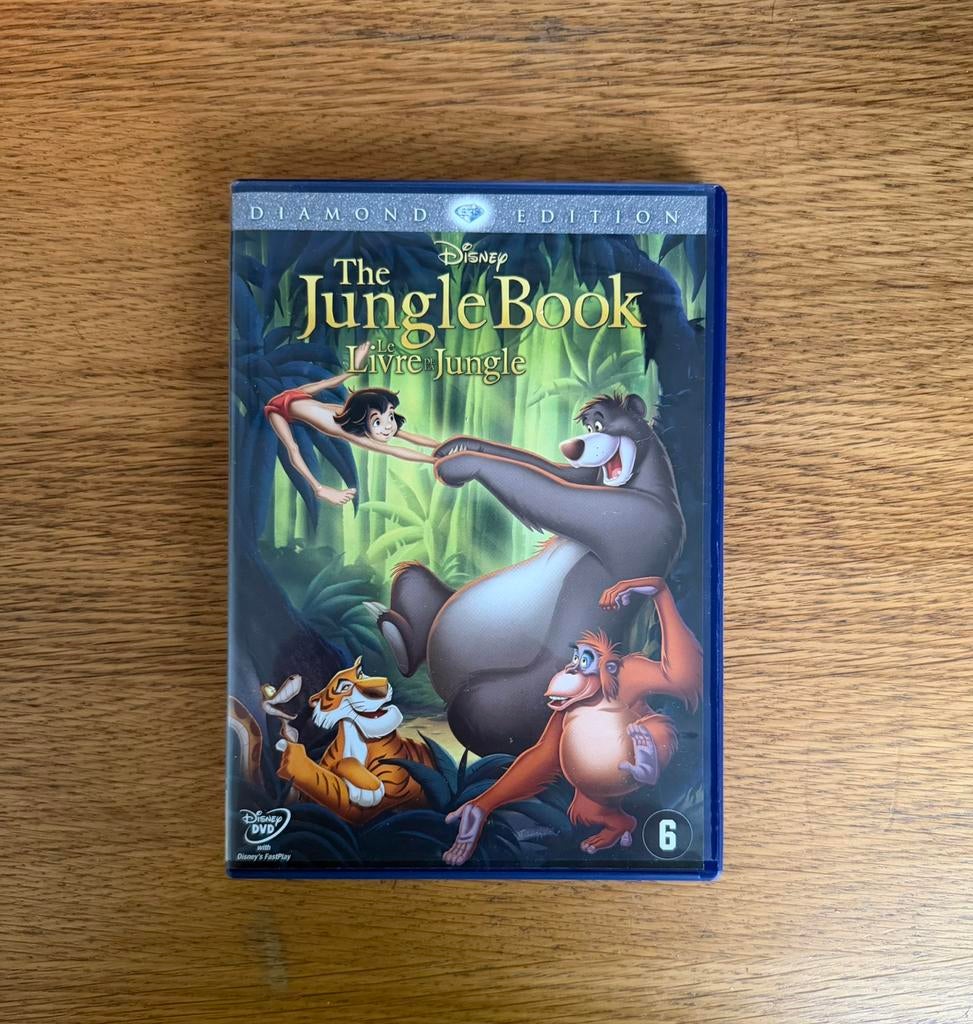 Jungle Book DVD, Alle leeftijden, Ophalen of Verzenden, Zo goed als nieuw