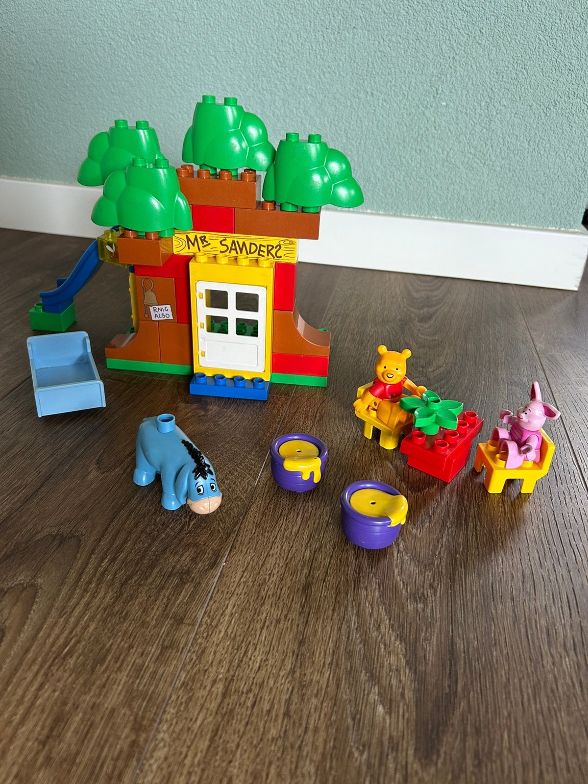 Duplo Winnie de Poeh’s huis 5947, Ophalen, Zo goed als nieuw, Compleet, Complete set