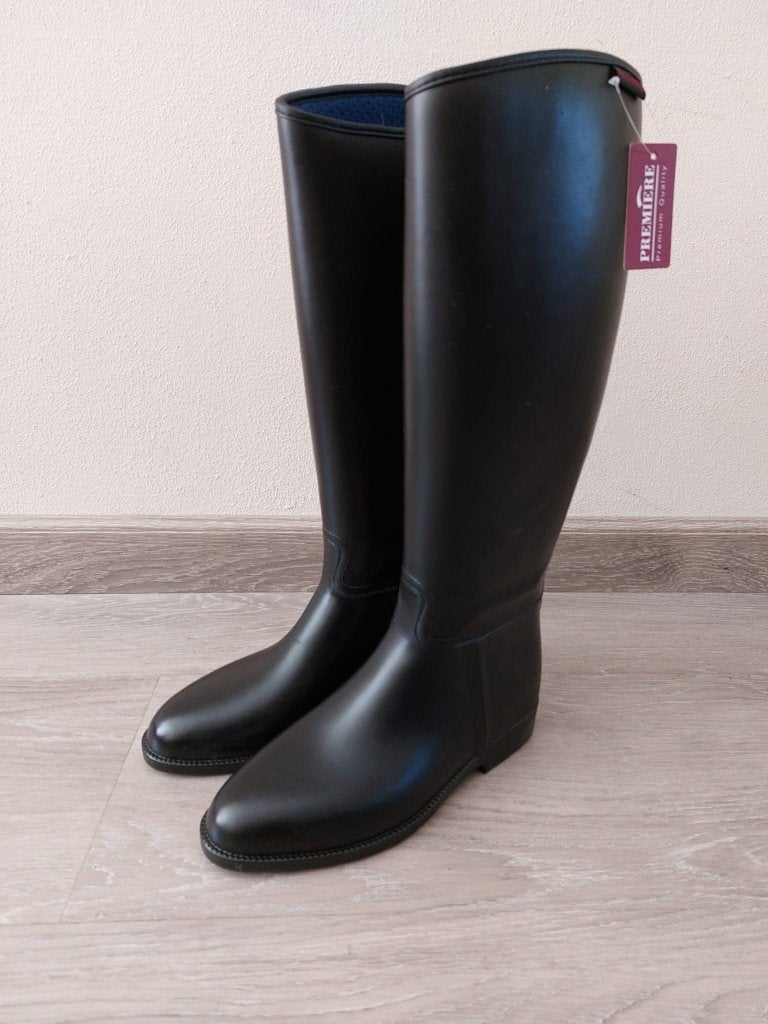 Premiëre rubber rijlaarzen - maat 40 en 41, Dieren en Toebehoren, Paardrijkleding, Ophalen of Verzenden, Dames, Schoeisel, Nieuw