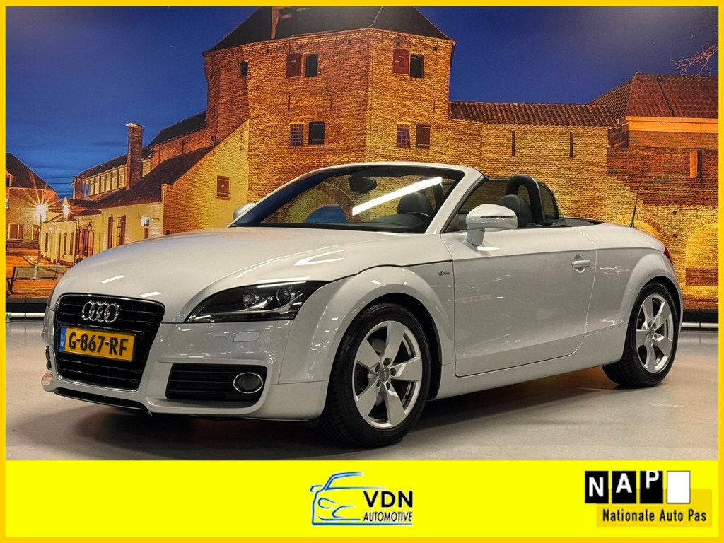 Audi TT Roadster 1.8 TFSI S-Line Automaat Xenon Bose, Auto's, Audi, Euro 5, Gebruikt, 4 cilinders, Cabriolet