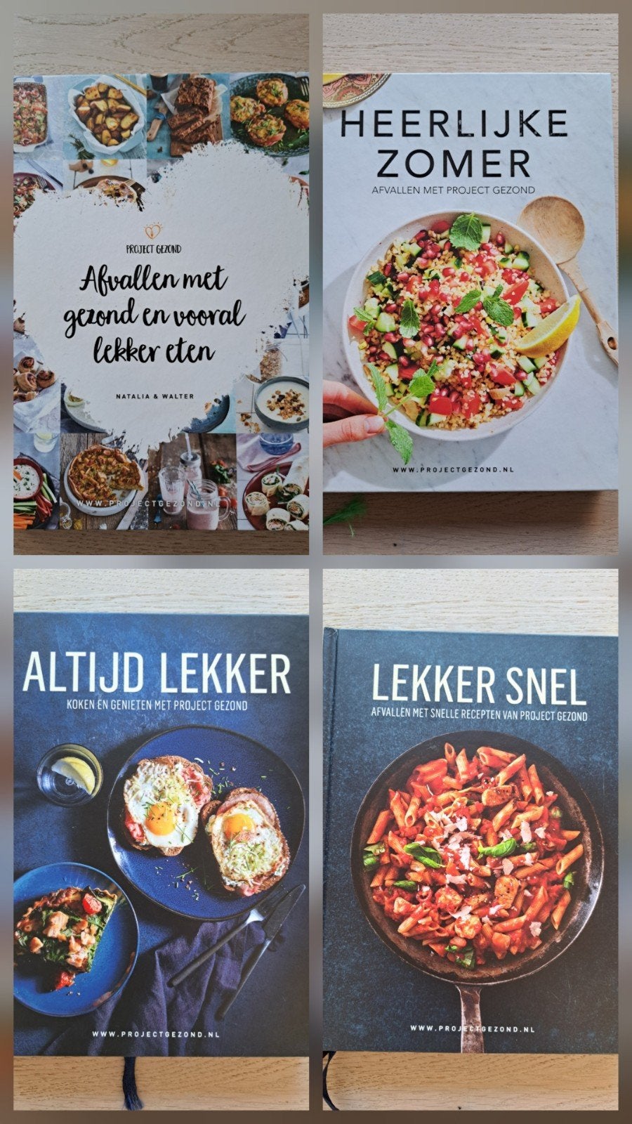 4x Project Gezond, Ophalen of Verzenden, Zo goed als nieuw, Gezond koken