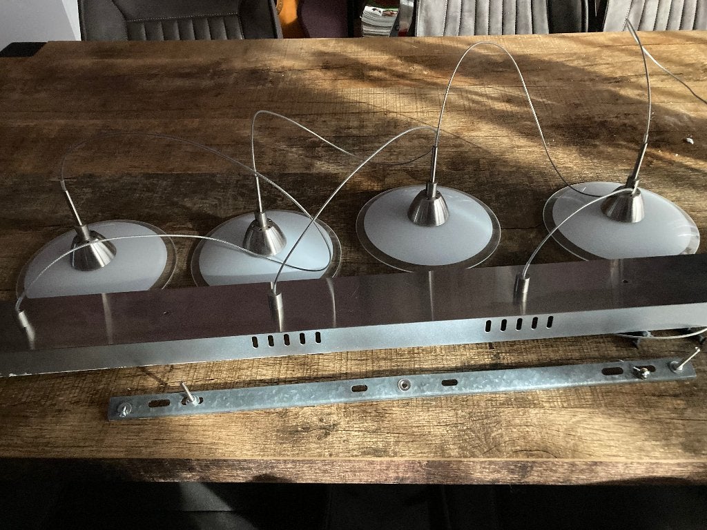 Hanglamp, Huis en Inrichting, Lampen | Hanglampen, Ophalen, Gebruikt, Glas, Modern