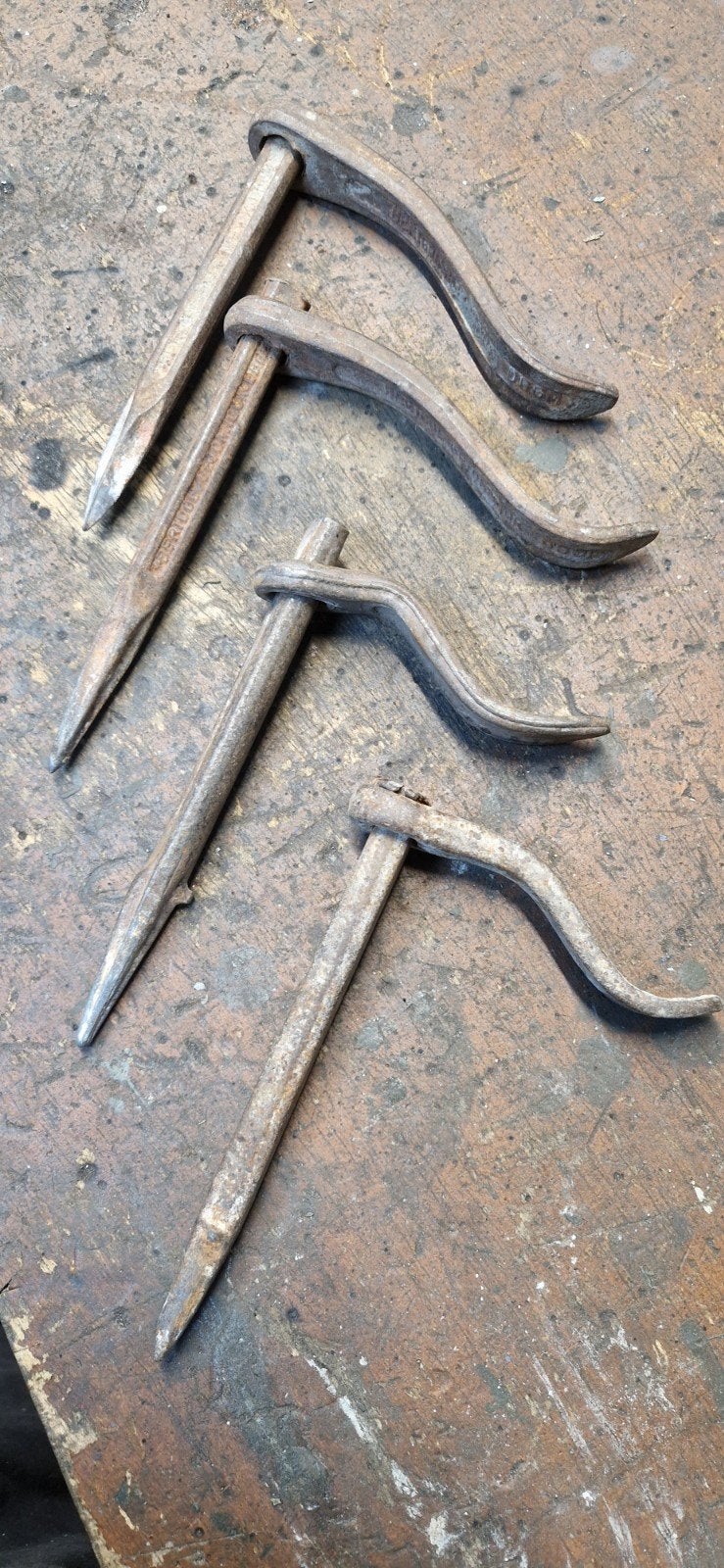 Set van 4 Metselhaken / Betonhaken, Ophalen of Verzenden
