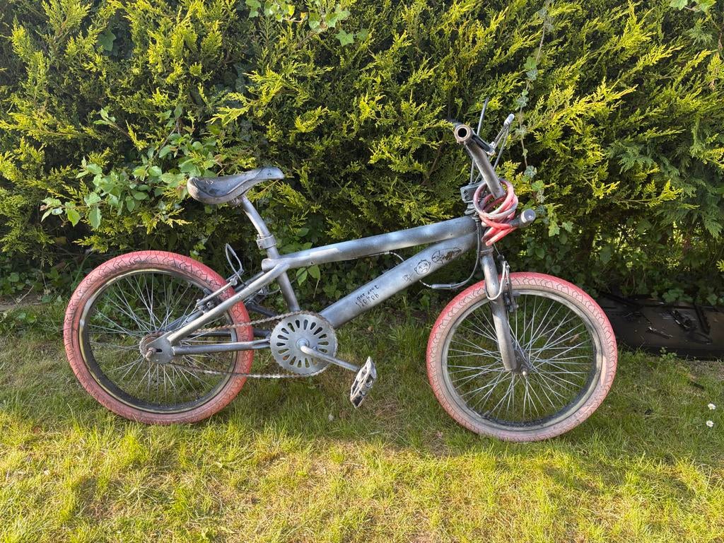 20 inch BMX - fietst super!, Fietsen en Brommers, Ophalen, Staal, Velgrem, 16 tot 20 inch