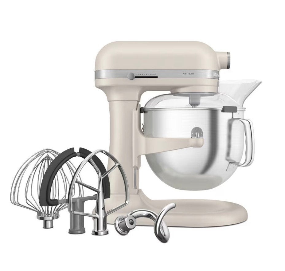 NIEUW - KitchenAid Artisan Heavy Duty 6,6L - Milkshake, 4 liter of meer, Ophalen of Verzenden, Nieuw, 3 snelheden of meer
