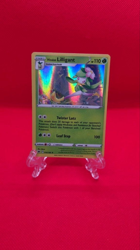 Hisuian Lilligant 016/189 - Astral Radiance, Verzenden, Zo goed als nieuw, Losse kaart, Foil