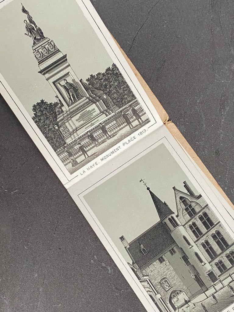 Klein boekje La Haye et Schèvenique.  ca. 1885, Verzamelen, Ophalen of Verzenden, Voor 1920, Zuid-Holland