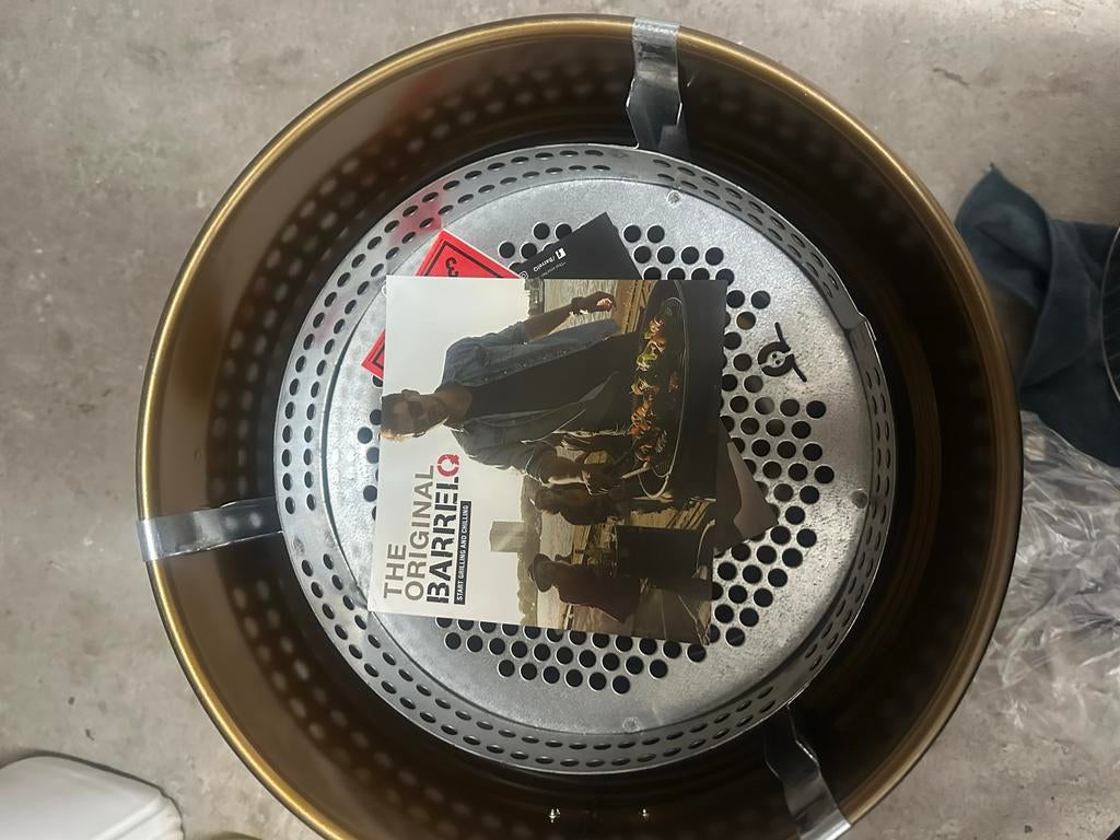 The Original Barrel BBQ - Nieuw in doos, Tuin en Terras, Vuurschalen, Nieuw, Ophalen of Verzenden