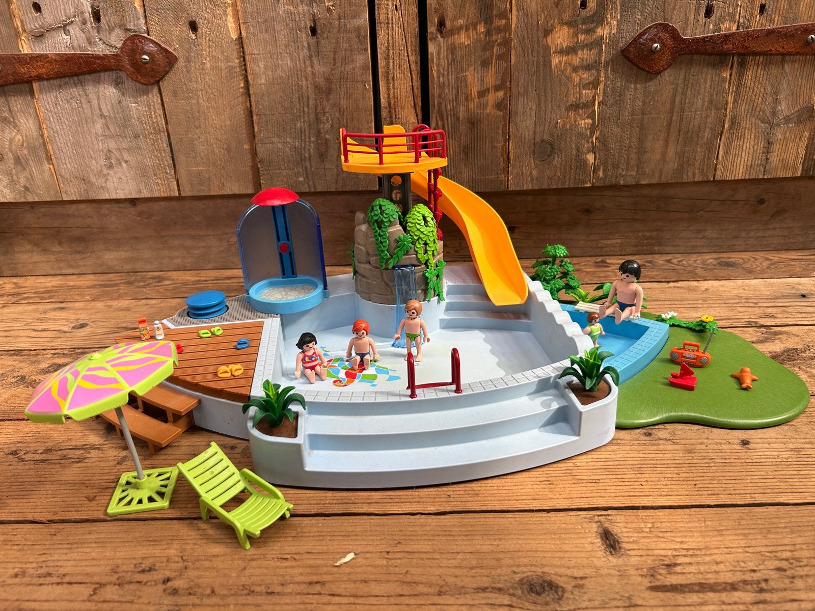 Playmobil Zwembad 4858 - Niet compleet, Ophalen, Gebruikt, Los playmobil