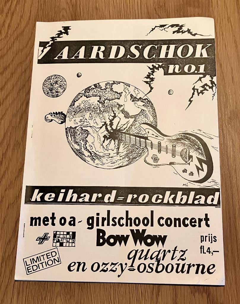 Aardschok nummer 1 uit 1980 in zeer goede staat, Verzenden, Zo goed als nieuw, Muziek, Film of Tv