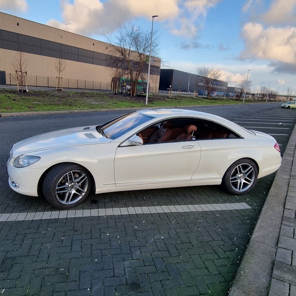 Mercedes-Benz Mercedes 2007 Wit, Auto's, Mercedes-Benz, Automaat, CL, Wit, Leder
