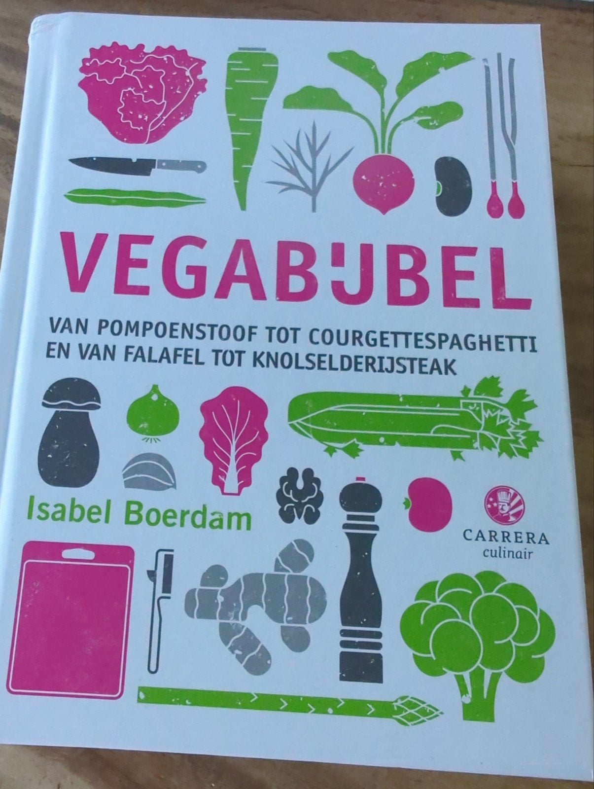 Vegabijbel: Meer dan 150 vegetarische recepten, Isabel Boerdam, Gezond koken, Zo goed als nieuw, Overige gebieden