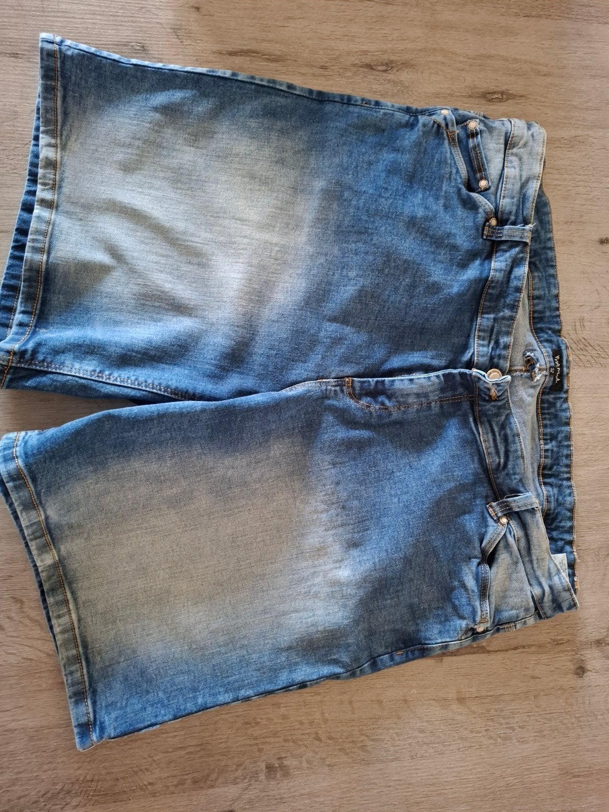 Korte broek maat 52, Kleding | Dames, Blauw, Overige jeansmaten, Ophalen of Verzenden, Zo goed als nieuw