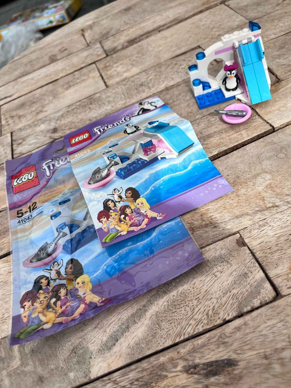 LEGO Friends 41043 Pinguïn Speeltuin met glijbaan, Ophalen of Verzenden, Zo goed als nieuw, Overige merken