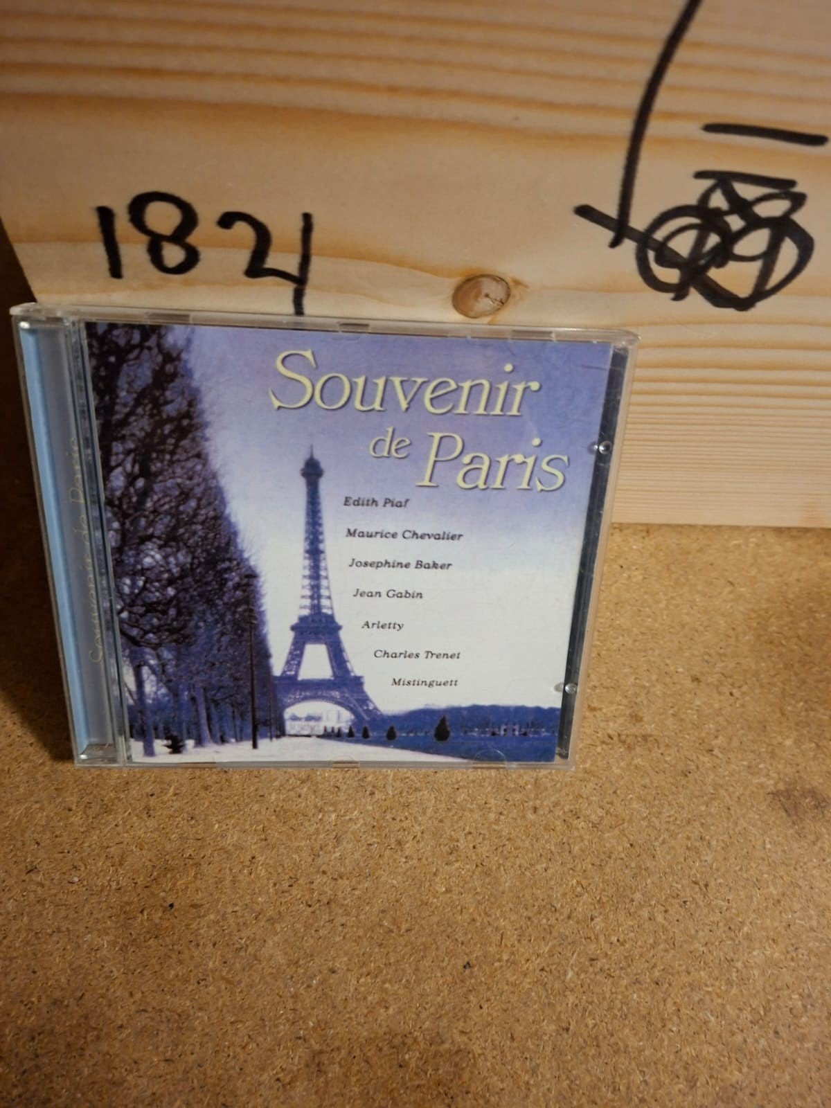 Souvenir de Paris CD - Edith Piaf, Charles Trenet e.a., Gebruikt, Ophalen of Verzenden, Verzamelalbum, Chanson