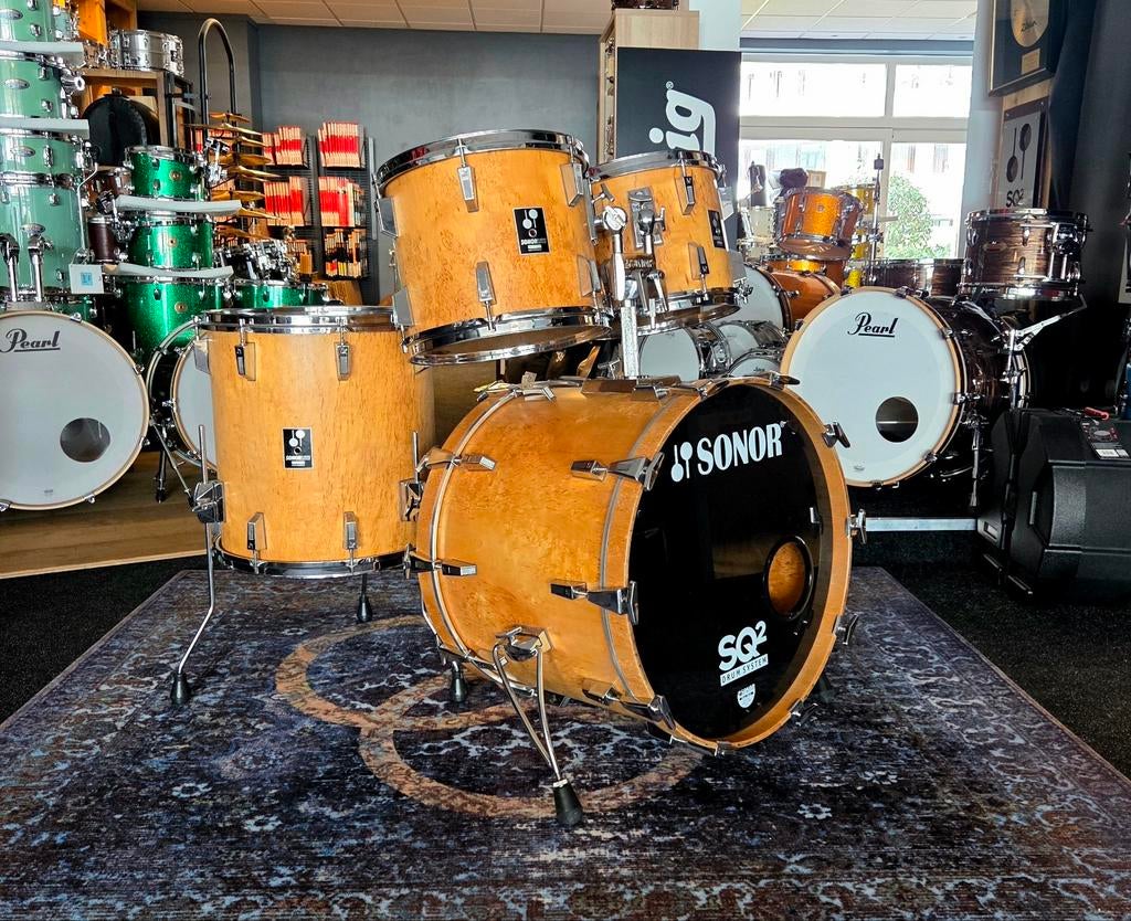 SONOR ( SONORLITE ) 4-delige shellset van 1e eigenaar., Muziek en Instrumenten, Ophalen, Gebruikt, Sonor