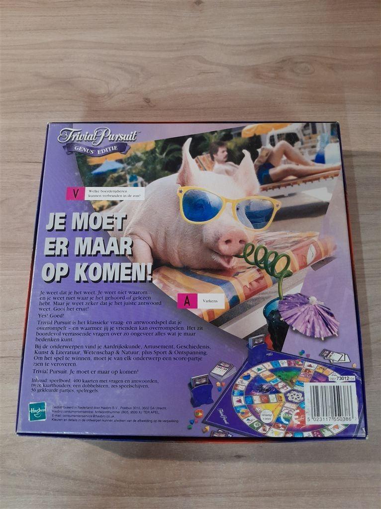 Trivial Pursuit - genus editie - triviant - s5683, Verzenden, Zo goed als nieuw