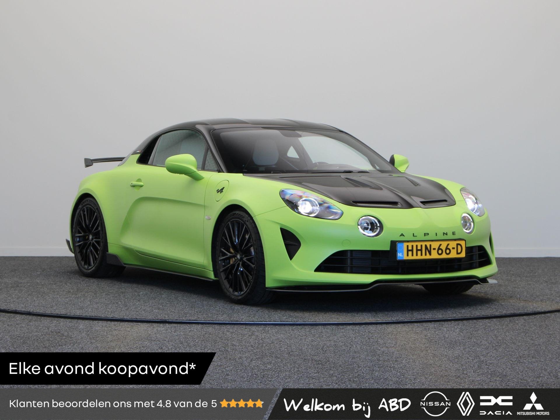 Alpine A110 300pk Turbo R Turini | Akrapovic | Herritage | S, Auto's, Alpine, Automaat, Dealer onderhouden, Achterwielaandrijving