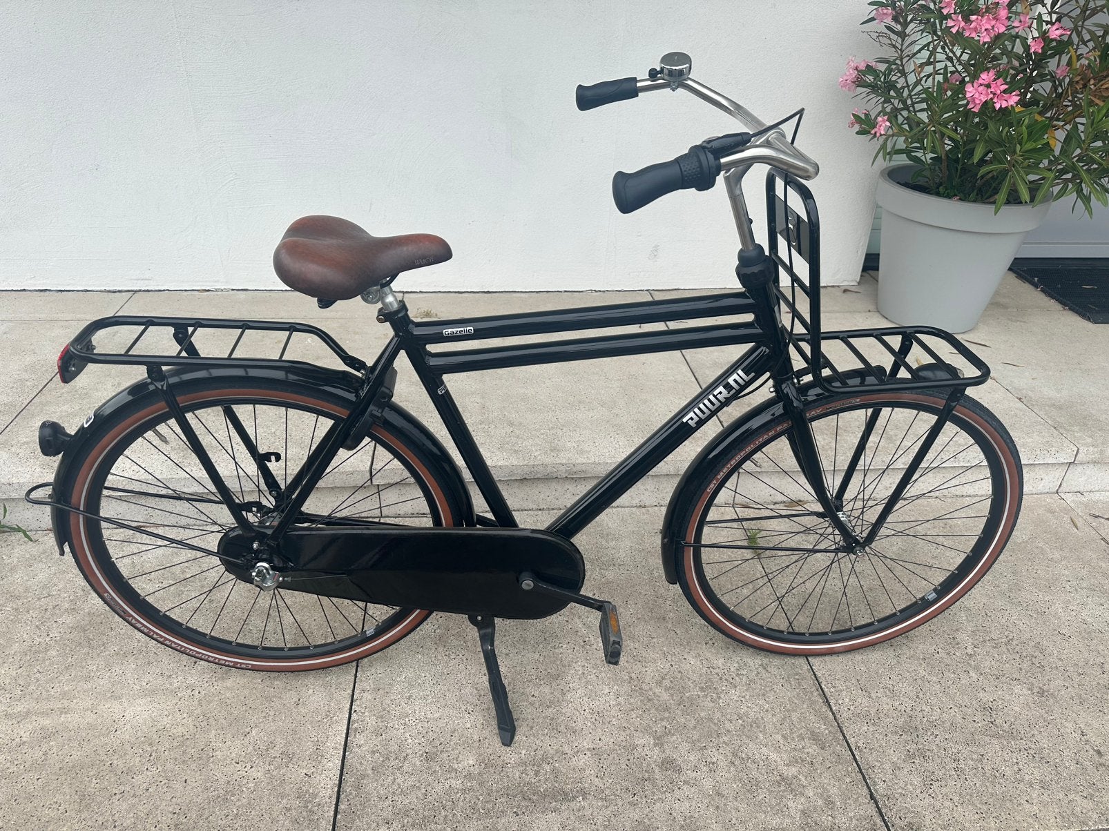 Gazelle PuurNL 28inch H59 herenfiets nieuwstaat met garantie, Fietsen en Brommers, Terugtraprem, Versnellingen, Zo goed als nieuw