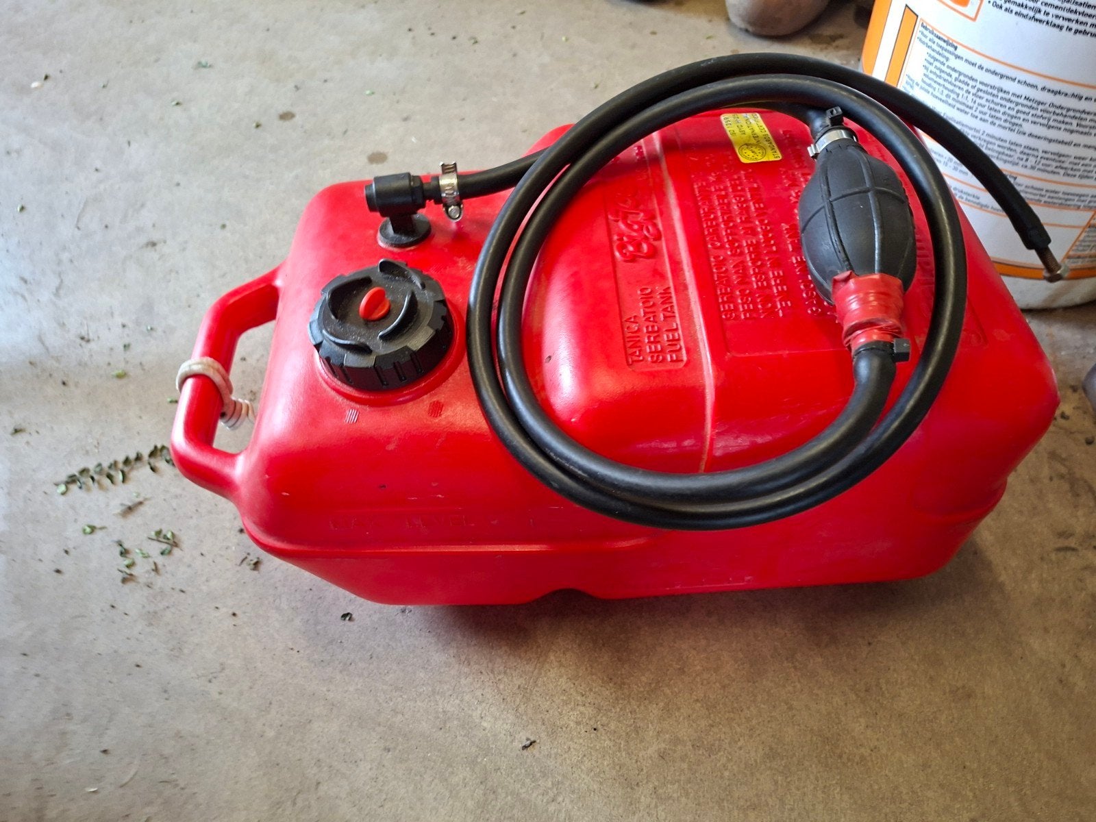Tk brandstoftank tank Big Joe 12Liter., Ophalen of Verzenden, Motor en Techniek, Motorboot