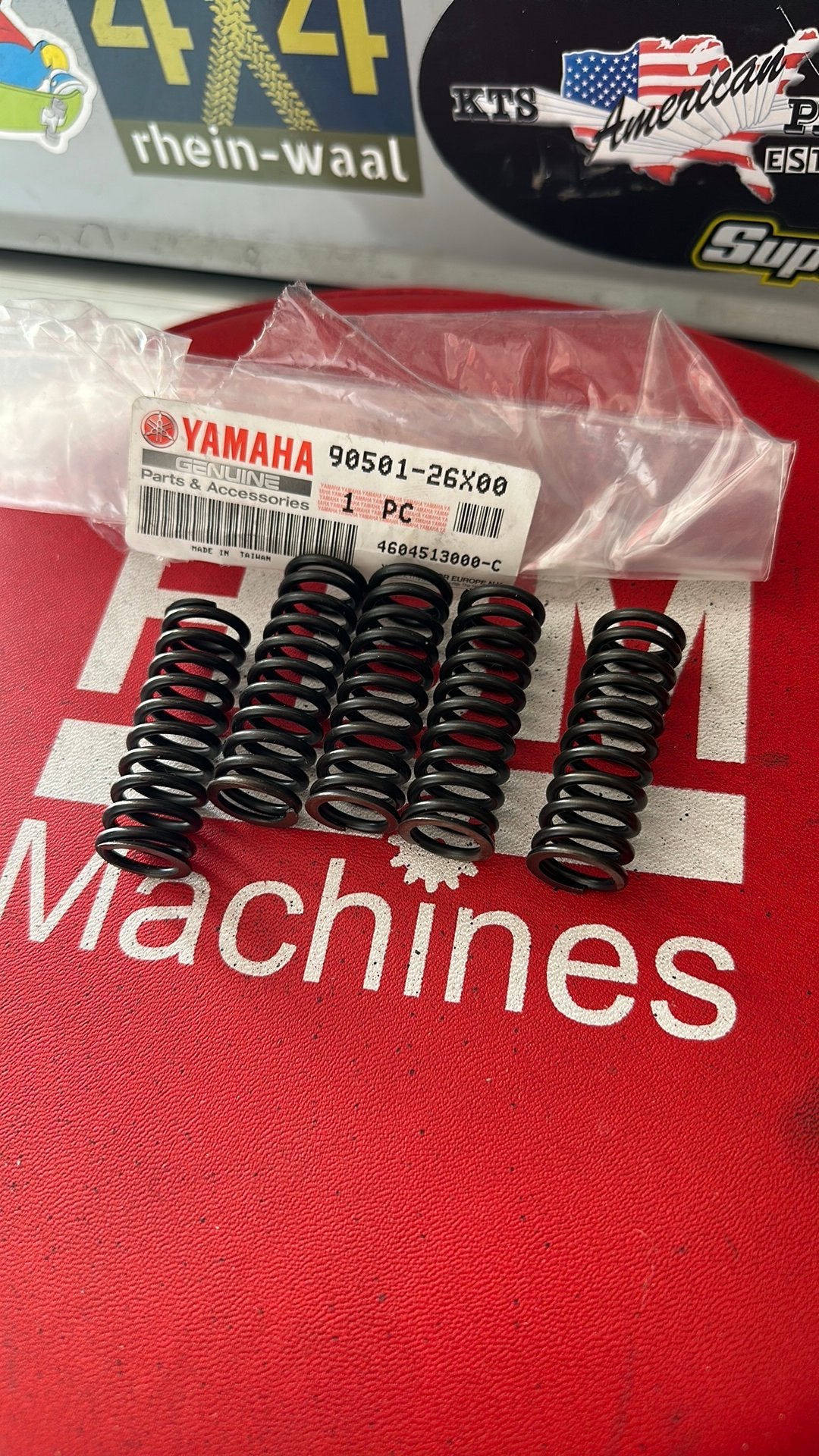 Koppelings veren yamaha xt 660, Motoren, Onderdelen | Yamaha, Ophalen of Verzenden, Gebruikt
