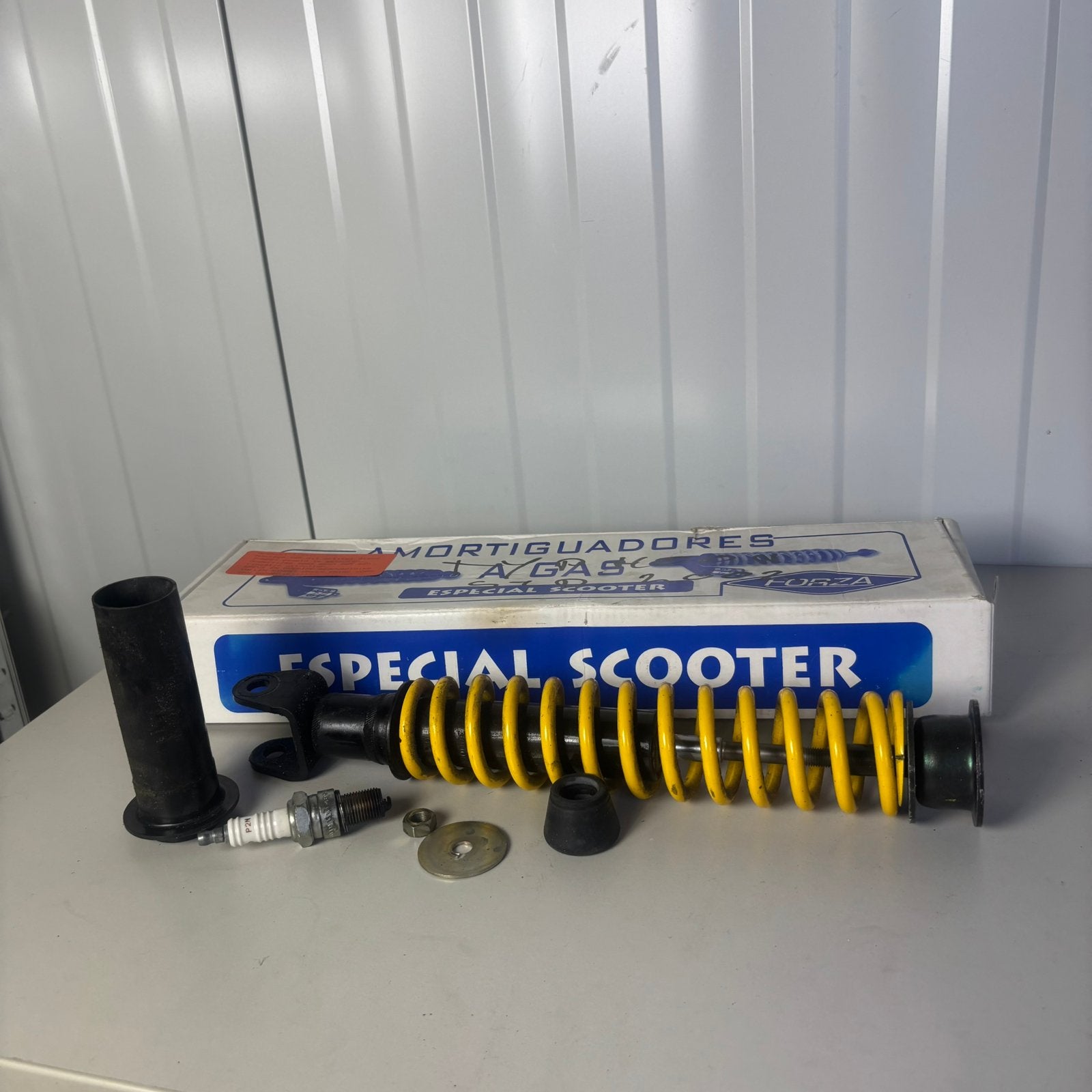 Forza Gasdruk Schokbreker 330mm Piaggio Zip NRG Typhoon Runn, Verzenden, ., ., .
