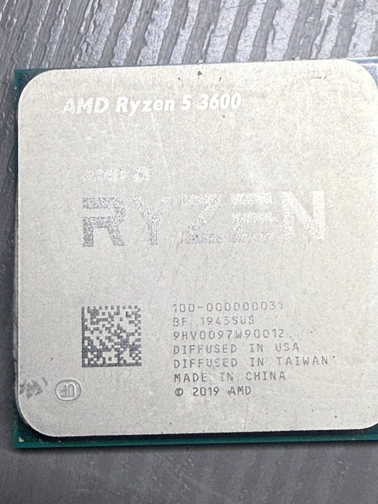 AMD  RYZEN  5-3600, Computers en Software, Ophalen, Gebruikt, 3 tot 4 Ghz