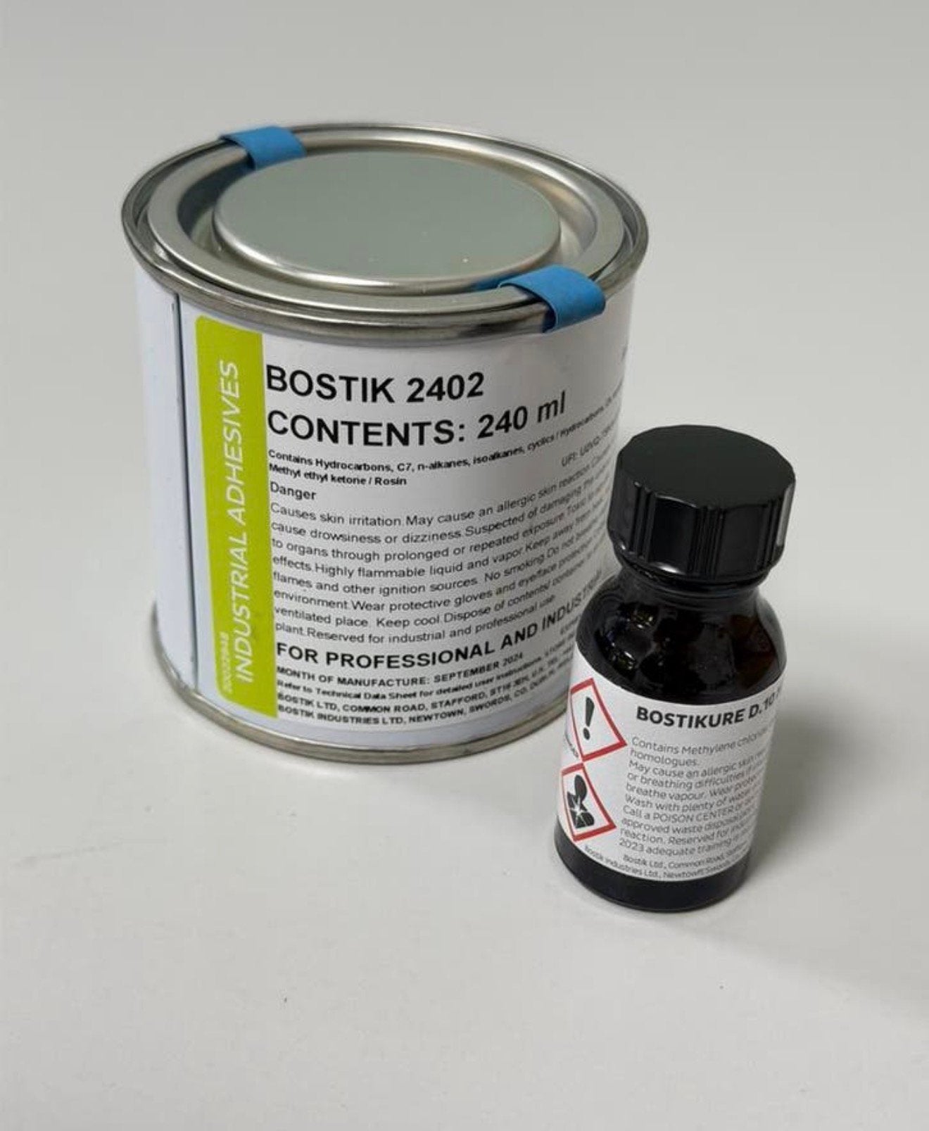 Bostik 2402 2K Lijm 250ml Polychloropreen 2-componenten set, Nieuw, Ophalen of Verzenden, H, H