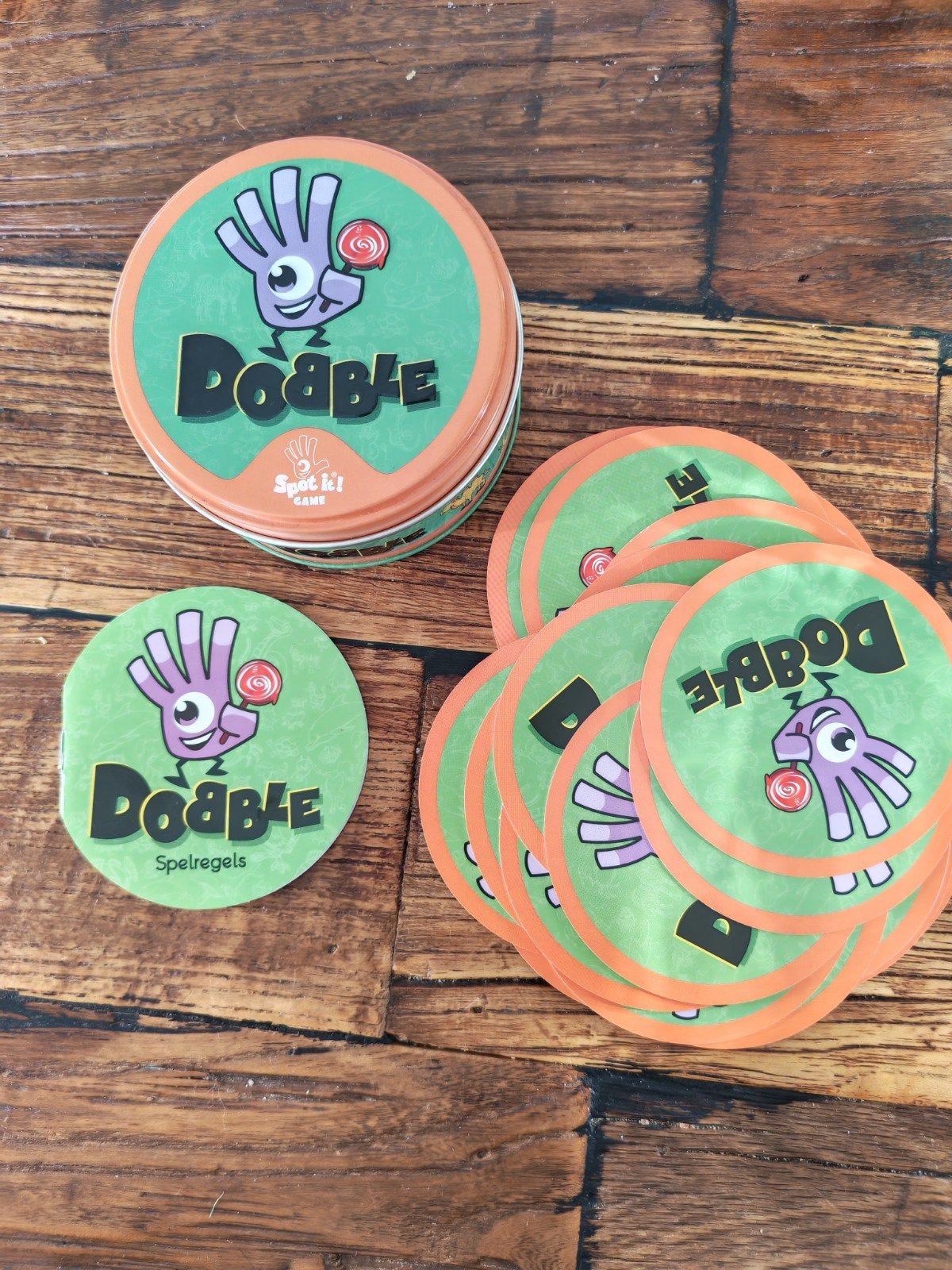 Dobble Spelletjes Collectie - Spot it! Kaartspellen, Een of twee spelers, Ophalen of Verzenden, Gebruikt, Asmodee