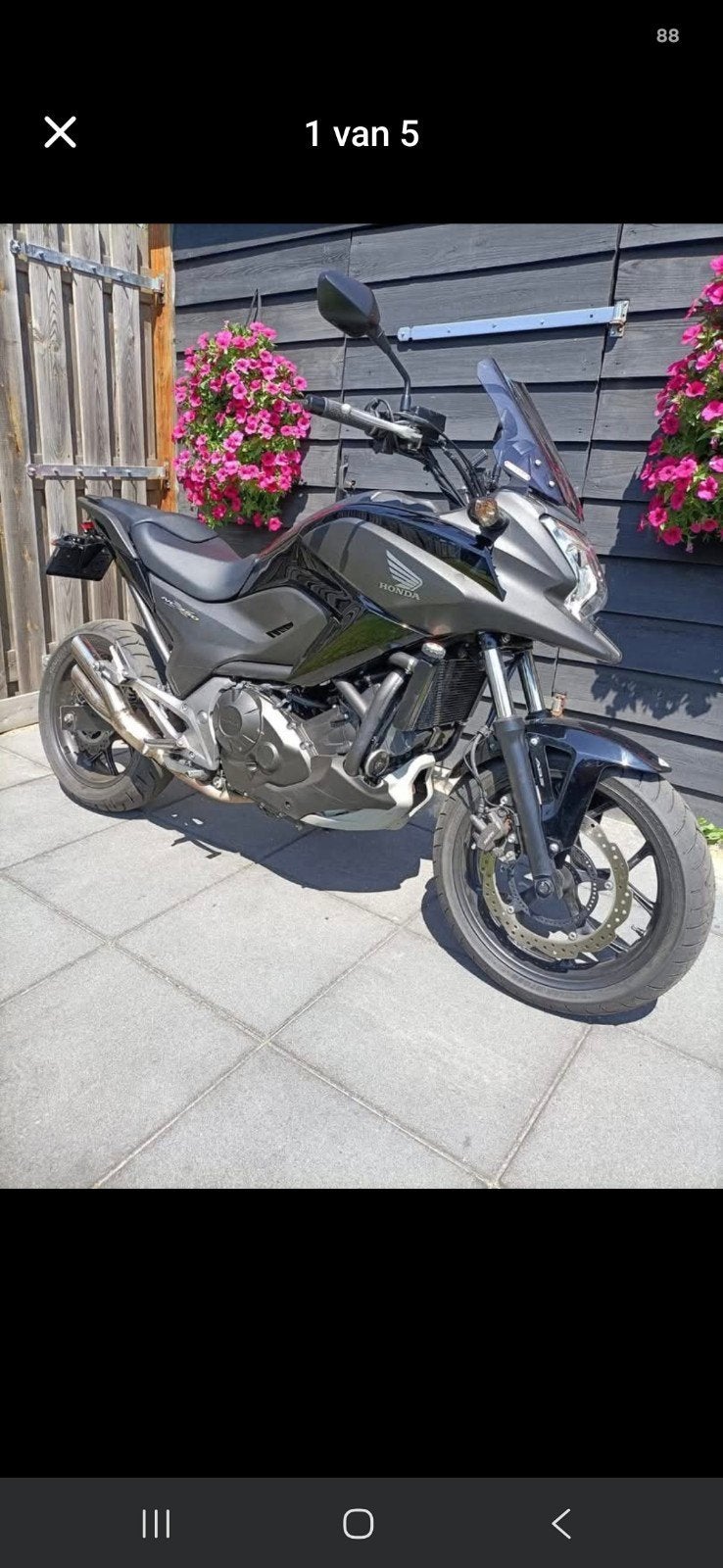 Honda nc 750X, Motoren, Particulier, Toermotor