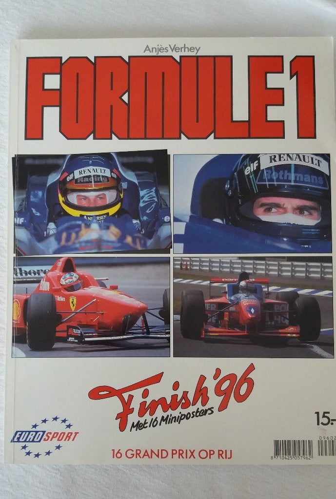 Formule 1 - finish 1996, Ophalen of Verzenden, Gebruikt, Formule 1