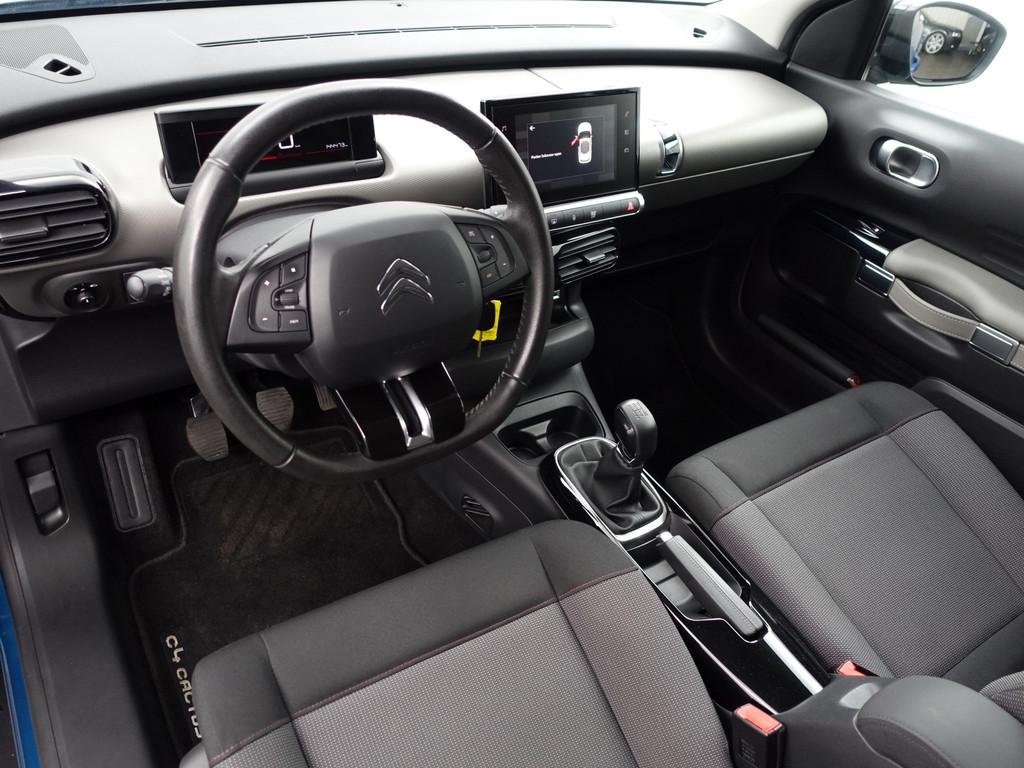 Citroën C4 Cactus 1.2 PureTech Feel Carplay, Android Auto,, Auto's, Voorwielaandrijving, 1005 kg, Stof, Gebruikt