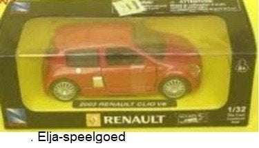 Schaalmodel 1:32 RENAULT CLIO V6 van Solido (2003) modelauto, Ophalen of Verzenden, Nieuw, Auto, Overige merken