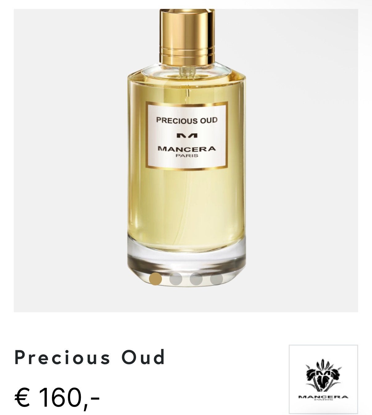 Mancera precious oud, Ophalen, Nieuw