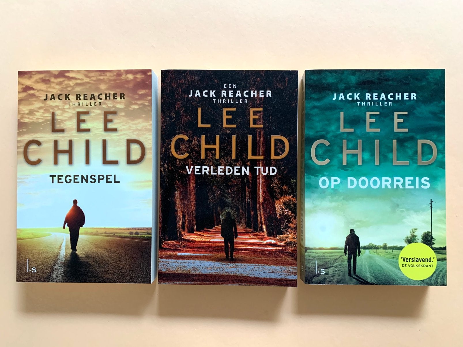 Thrillers van Lee Child, Boeken, Thrillers, Ophalen of Verzenden, Zo goed als nieuw