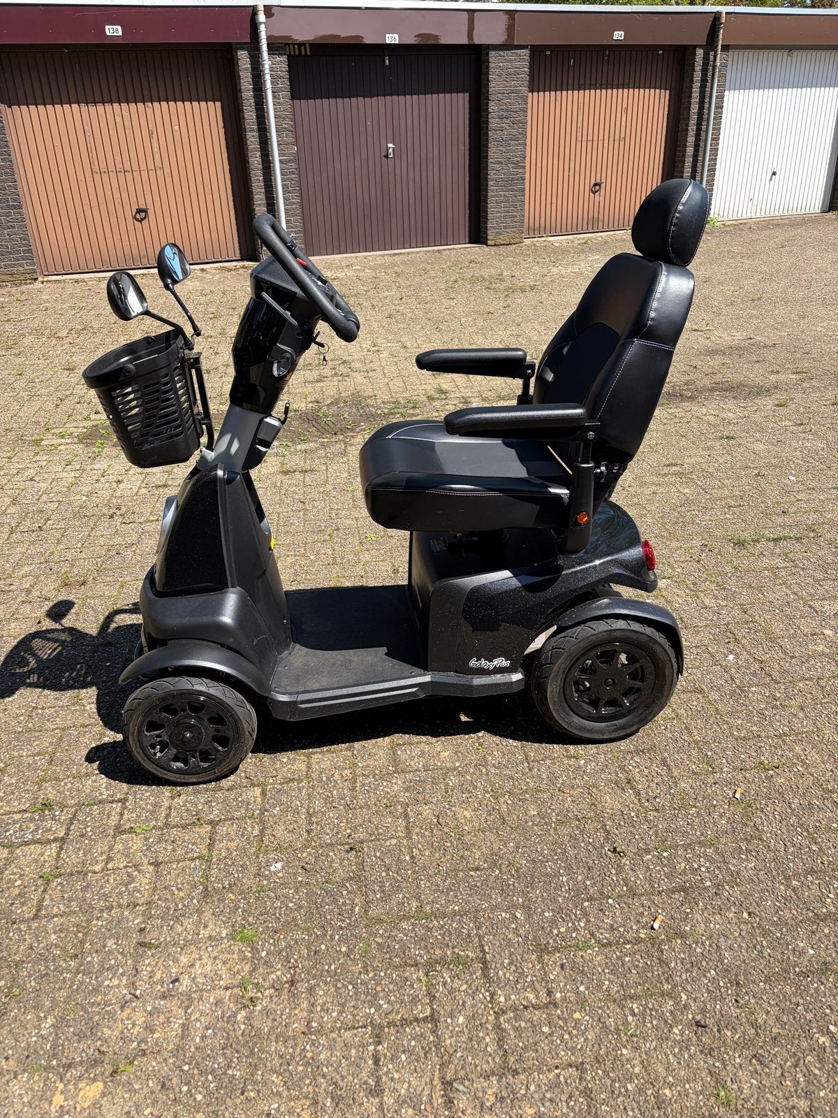 Z.g.a.n. Excel Galaxy 4+ scootmobiel., Ophalen, Excel, Zo goed als nieuw, 16 km/u of meer