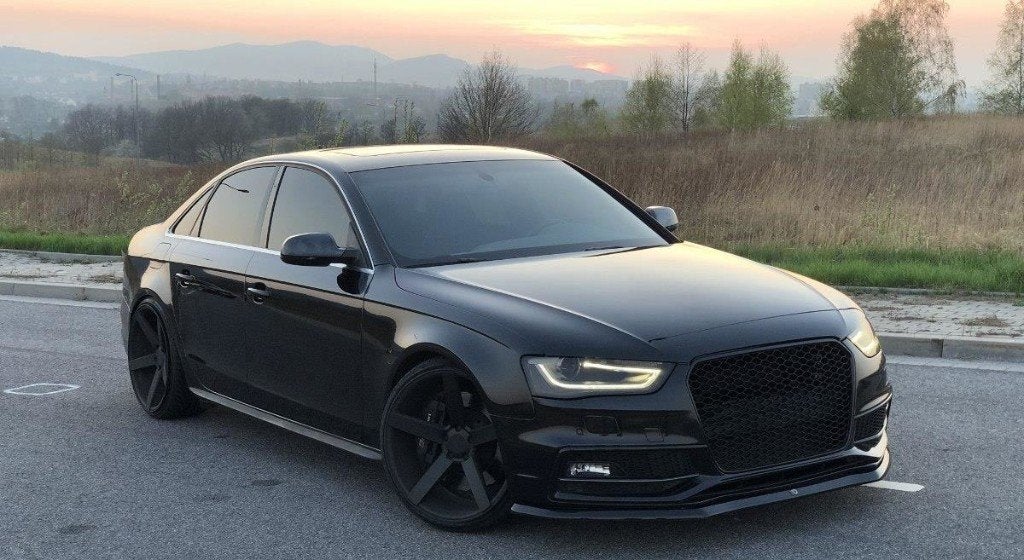 Voorlip sideskirt achterlip spoiler - Audi S4 B8 12-15