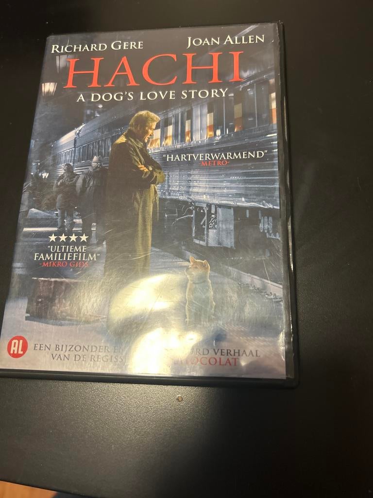 Hachi: A Dog's Love Story - Hartverwarmende familiefilm, Alle leeftijden, Ophalen of Verzenden, Gebruikt, Waargebeurd drama