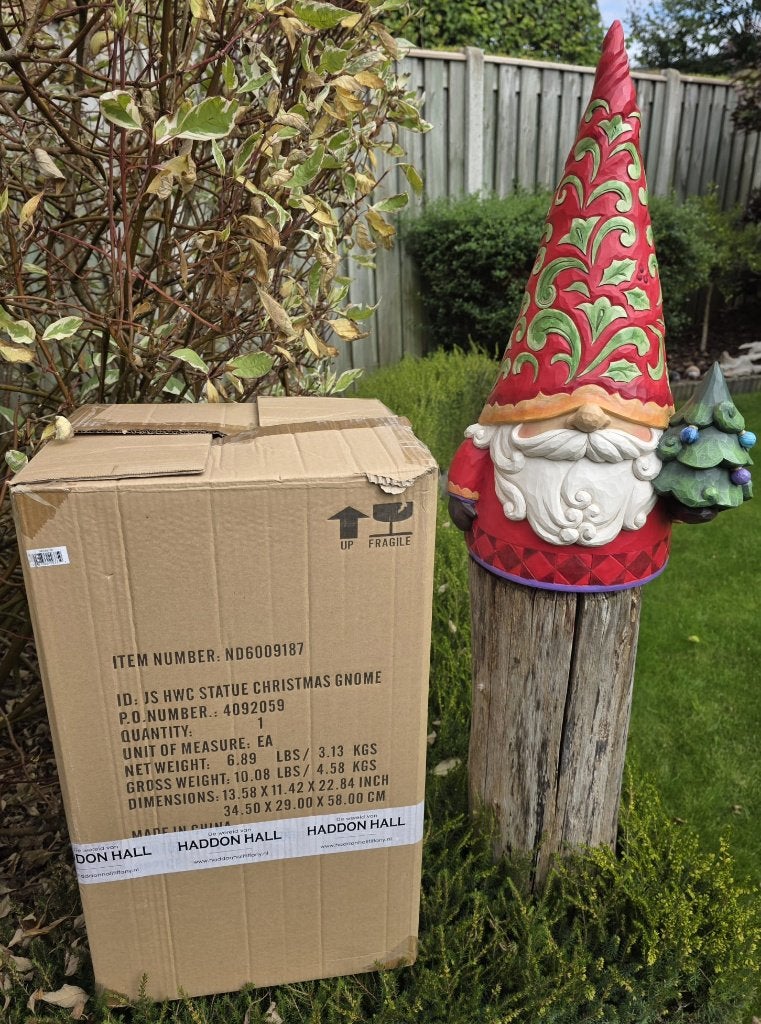 Christmas Gnome Statue Jim Shore., Ophalen, Zo goed als nieuw, Overige typen