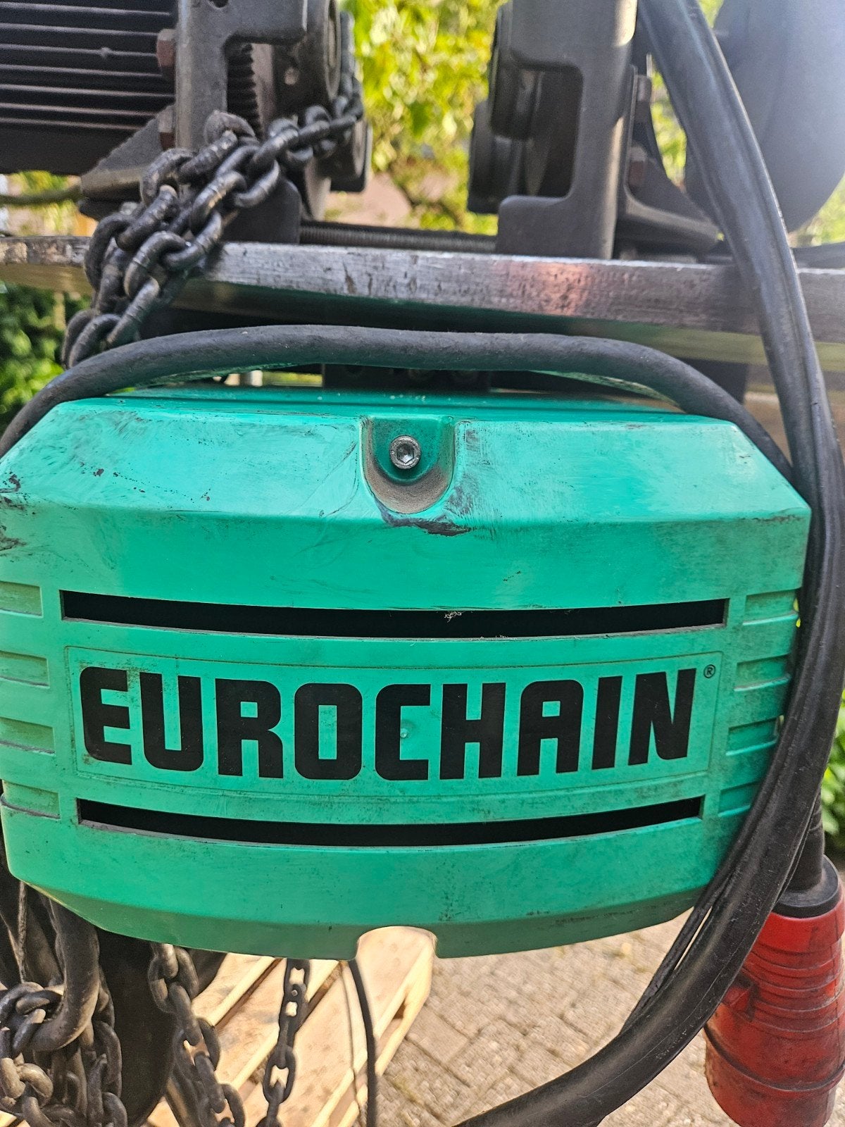 Verlinde Eurochain VE 10 Elektrische Kettingtakel 2000kg, Ophalen of Verzenden, Gebruikt, Elektrisch