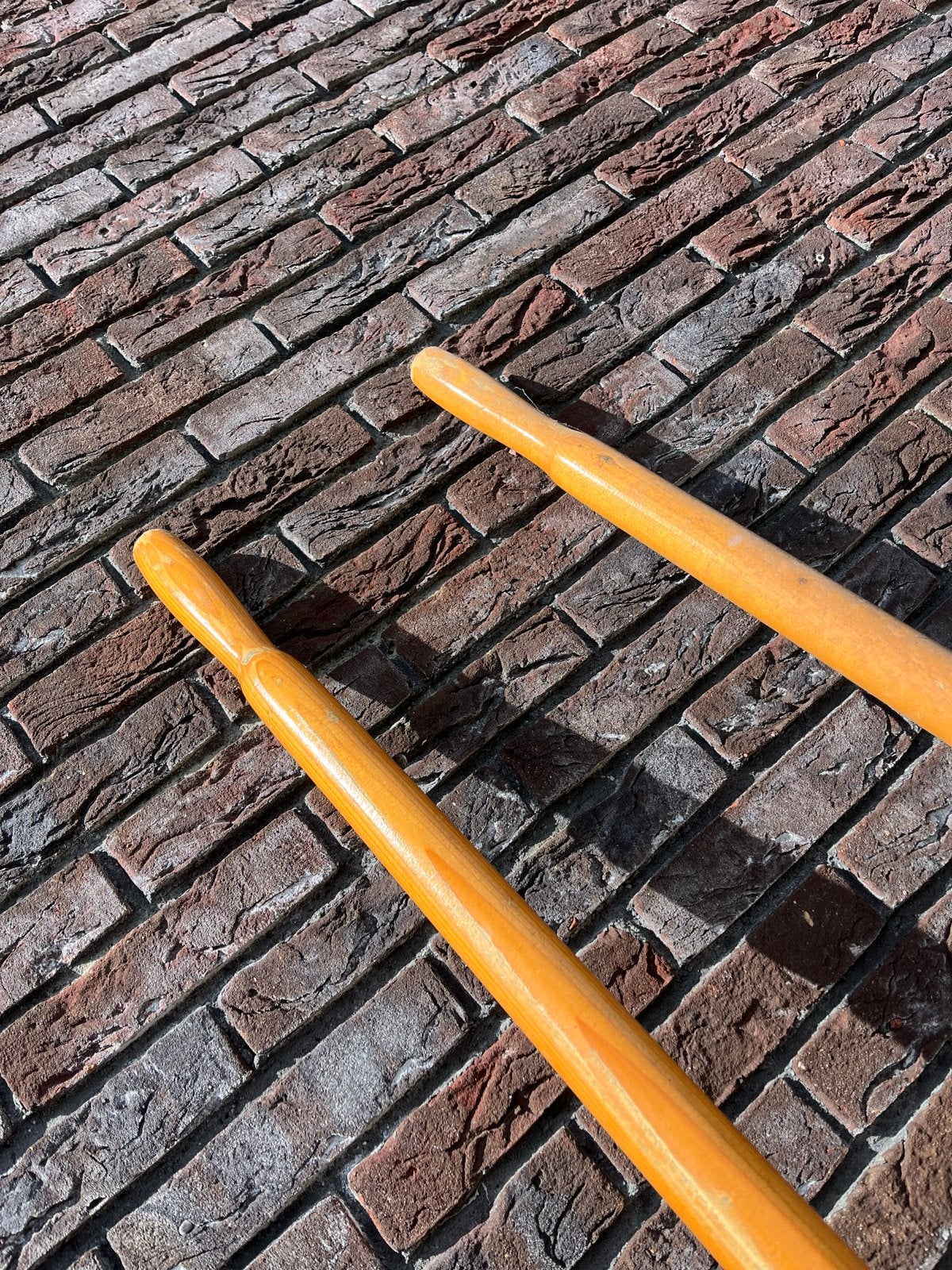 Roeispanen met roeidollen - Hout, Ophalen of Verzenden, Gebruikt, Overige typen