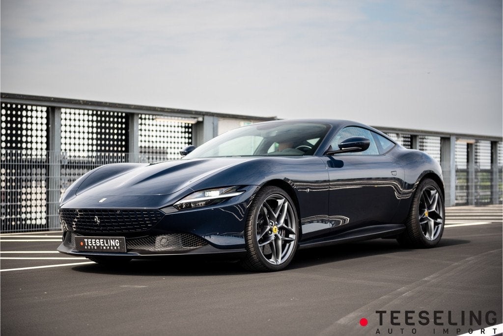 Ferrari Roma 3.9 V8 HELE | Blu Pozzi | Magneride Suspension, Auto's, Ferrari, Bedrijf, Te koop, Roma, ABS, Achteruitrijcamera